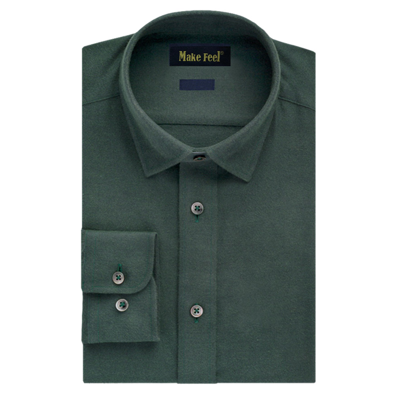 business green shirt